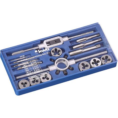 kwb 445100 Gewindeschneidsatz 16teilig 16 St.
