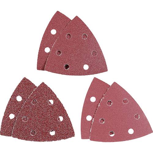 kwb 492800 Deltaschleifpapier Körnung (num) 40, 120, 240 (Ø) 93 mm 5 St.