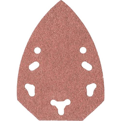 kwb 493508 Deltaschleifpapier Körnung (num) 80 (L x B) 140 mm x 100 mm 5 St.
