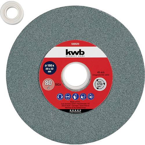 Thumbnail - kwb 509520 Schleifscheibe Durchmesser 150 mm Bohrungs-Ø 20 mm 1 St.