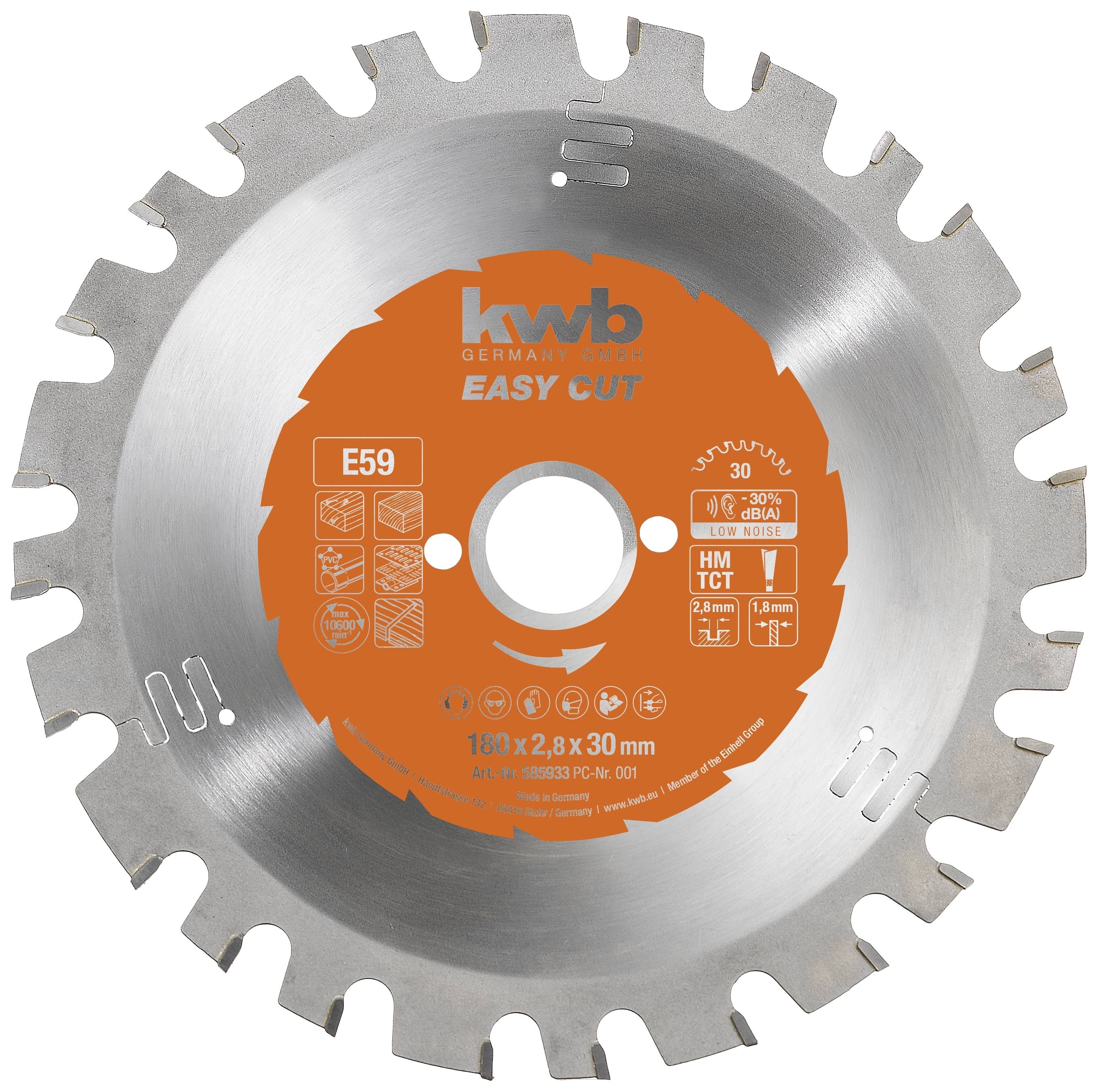 kwb 585933 Kreissägeblatt 180 x 30 mm 1 St.