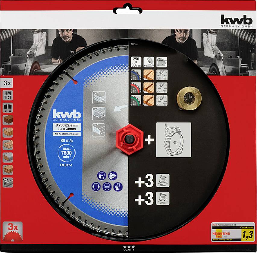 kwb 587895 Kreissägeblatt-Set 210 x 30 mm 1 St. kaufen 