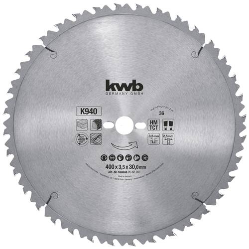 kwb 594044 Kreissägeblatt 400 x 30 mm 1 St.