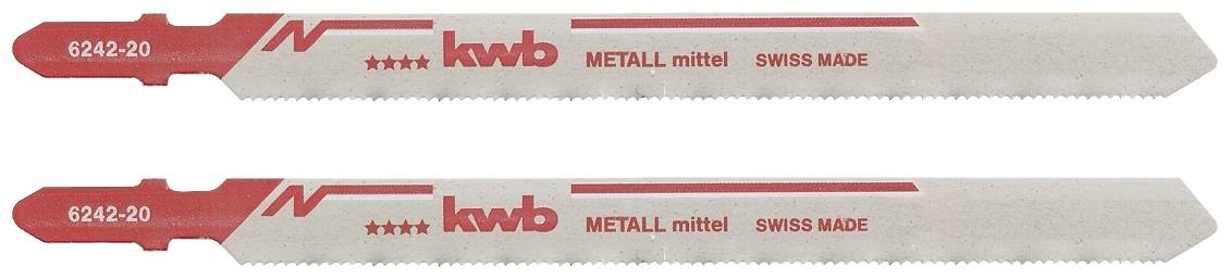 KWB 624220 Stichsägeblätter, Metallbearbeitung, HSS 2 St.