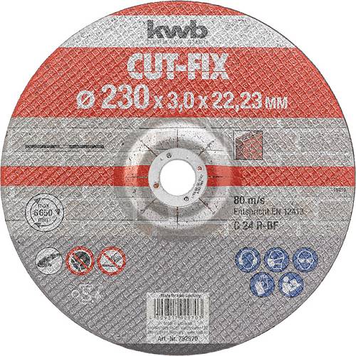 kwb 792970 Trennscheibe gekröpft 230 mm 1 St. Stein