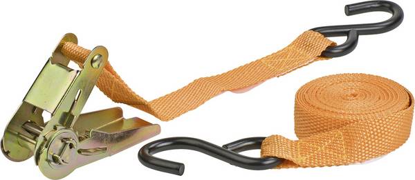 kwb 983600 Zweiteiliger Spanngurt (L x B) 3.5 m x 25 mm Ratsche