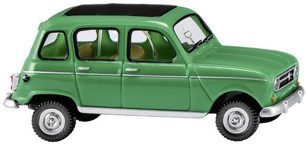 Wiking 0224 46 H0 PKW Modell Renault R4 mit Faltdach grün