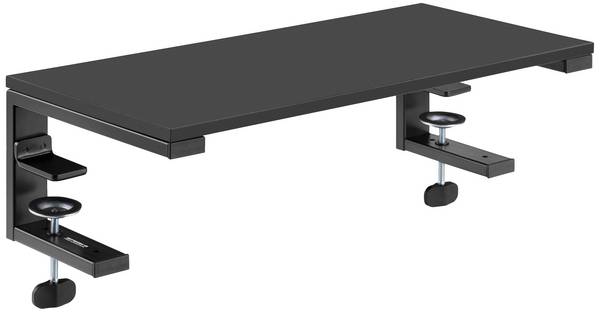 SpeaKa Professional SP-10938480 Monitor-Erhöhung 550 mm x 250 mm Höhen-Bereich: 236 mm (max) Schwarz