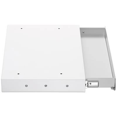 SpeaKa Professional SP-10938484 Untertisch-Schublade 410 mm x 470 mm  Höhen-Bereich: 50.8 mm (max) Weiß, Grau