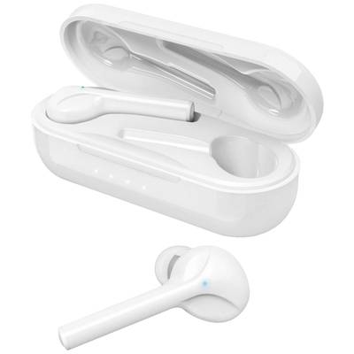 Hama Spirit Go HiFi In Ear Kopfhörer Bluetooth® Stereo Weiß  
