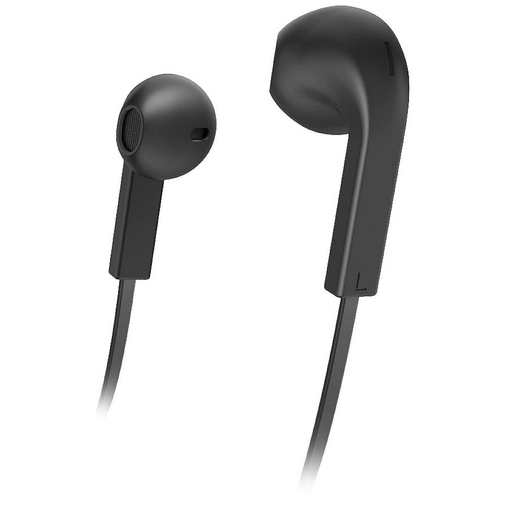 Hama Advance In Ear oordopjes Kabel HiFi Stereo Zwart Volumeregeling