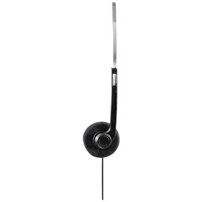 Hama Slight Computer On Ear kabelgebunden Kopfhörer Schwarz/Silber Stereo kaufen