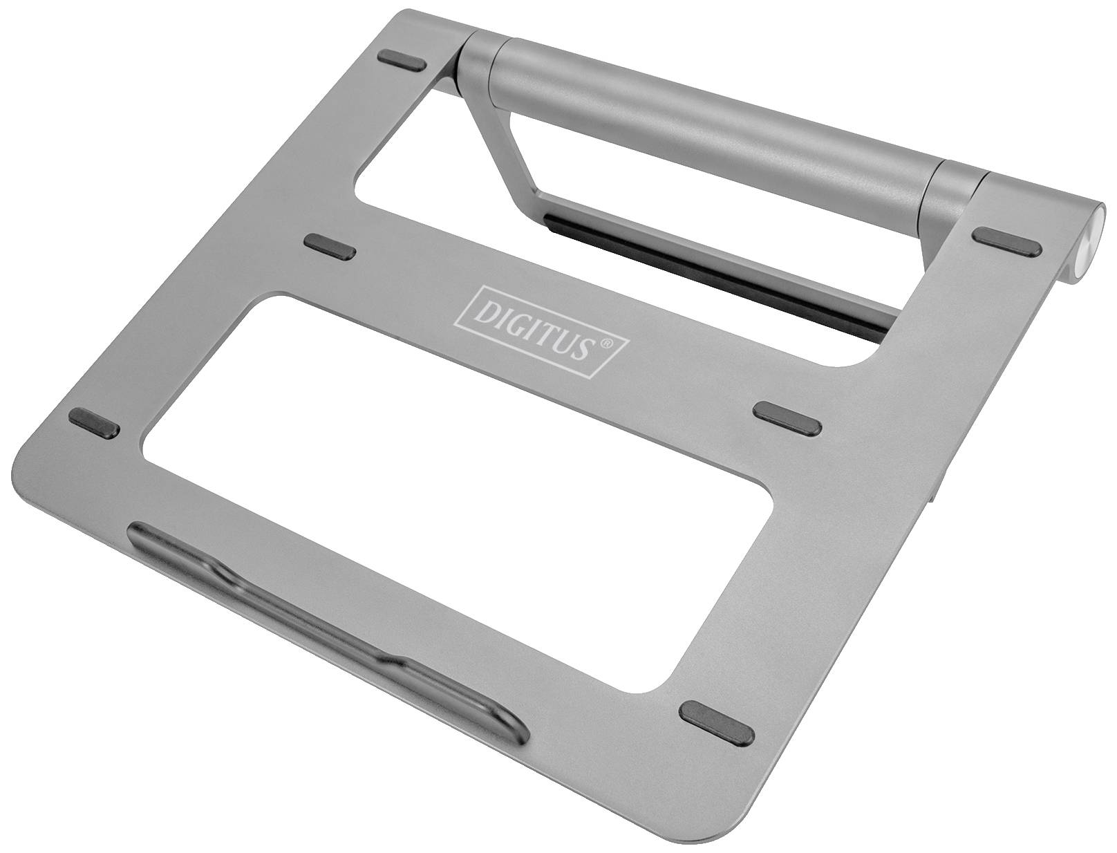 DIGITUS - Variabler Notebookständer mit 7-Port Pop-Out USB-C Docking Station-0