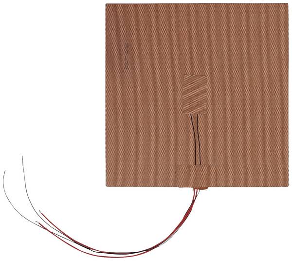 Thermo TECH Silikon Heizfolie glasfaserverstärkt 230 V/AC, 230 V/DC 280 W Schutzart IPX7 (L x B) 240 mm x 240 mm