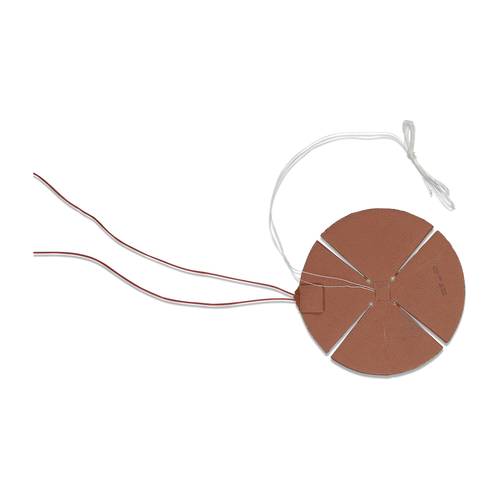 Thermo TECH Silikon Heizfolie glasfaserverstärkt 230 V/AC, 230 V/DC 450 W Schutzart IPX7 (Ø) 186 mm