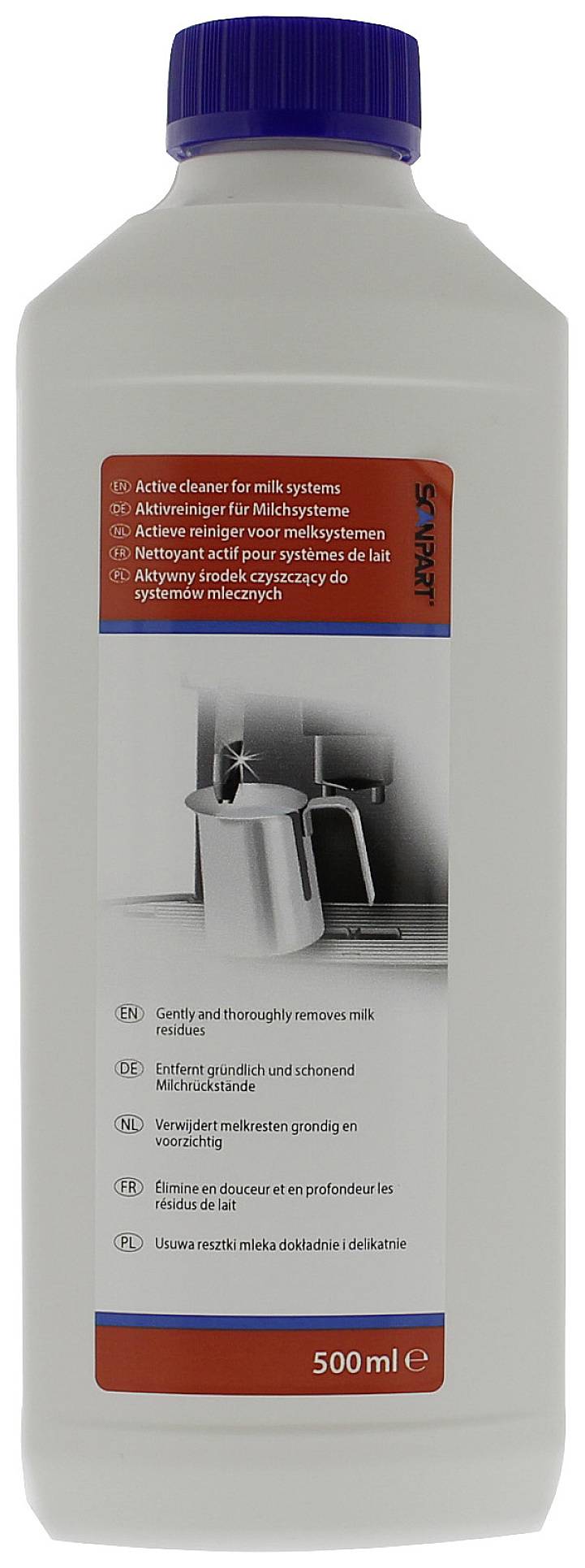 ScanPart 2790000147 Milchschaumdüsenreiniger International Entkalker 500 ml