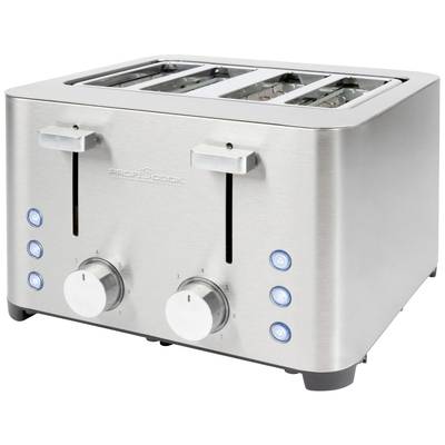 Profi Cook PC-TA 1252 Toaster mit Brötchenaufsatz Edelstahl