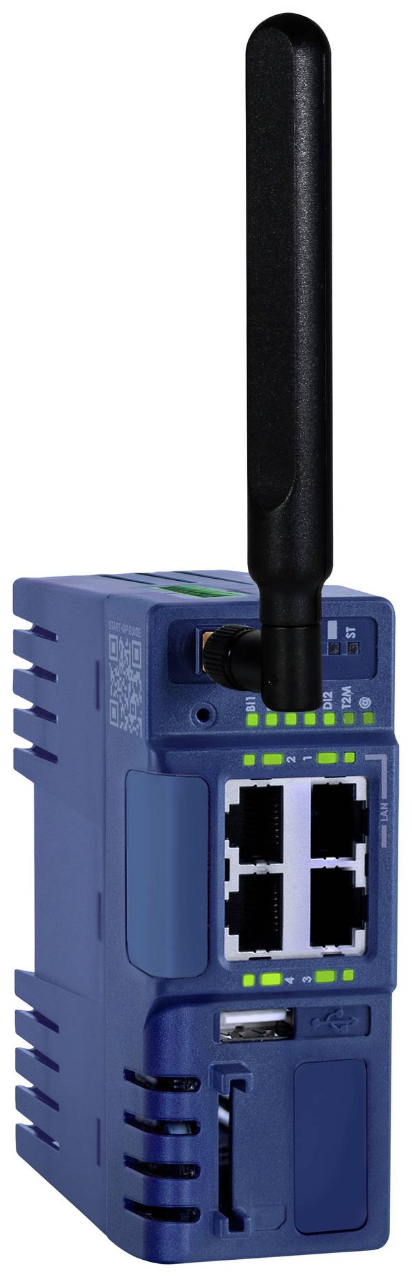 EWON EC7133L_00MA EC7133L_00MA Fernwartungsrouter 4G, Ethernet, USB Anzahl Eingänge: 2 x Anzahl Ausgänge: 1 x 24 V/DC, 12 V/DC 1 St.