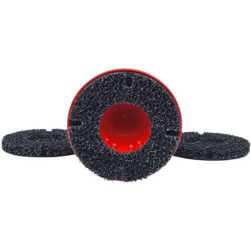 KS Tools 100.5070 Radnabenschleifer-Satz Ø 160 mm, Innen-Ø 75 mm, 4-tlg