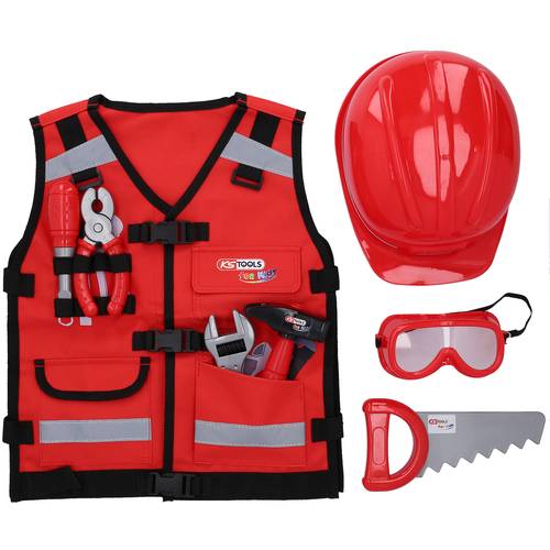 KS Tools 100200 Werkzeug-Weste für Kinder mit Sortiment, 9-tlg