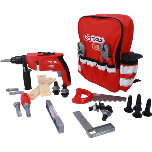 KS Tools 100201 Werkzeug-Rucksack für Kinder mit Sortiment, 25-tlg