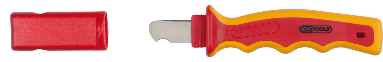 Abmantelungsmesser mit Schutzisolierung, 185mm KS Tools 117.1305