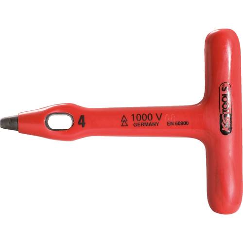 Locheisen mit Schutzisolierung, 100mm KS Tools 117.1649 (Ø x L) 4 mm x 100 mm