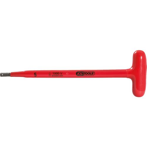 Thumbnail - T-Griff-Innensechskant-Stiftschlüssel mit Schutzisolierung, 10x300mm KS Tools 117.1691
