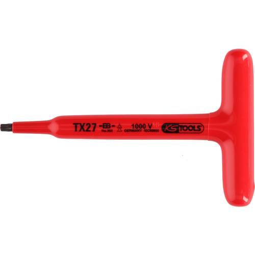 T-Griff-Torx-Stiftschlüssel mit Schutzisolierung, T27, 160 mm KS Tools 117.2416