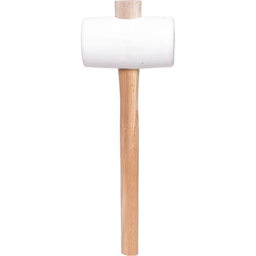 KS Tools 140.1236 Gummihammer weiss, 735g