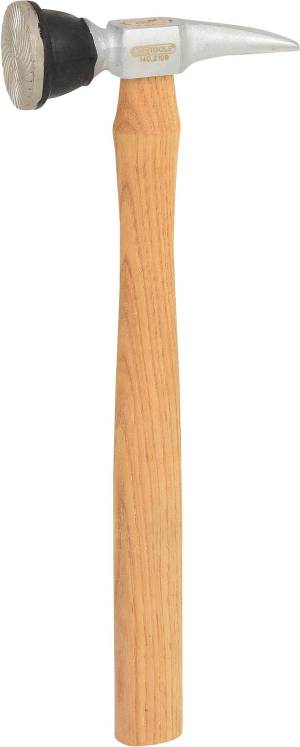 KS Tools 140.2109 Karosserie-Riffelhammer grob, rund/spitz