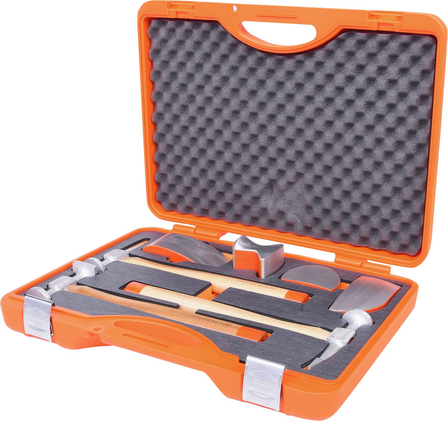 KS Tools 140.2475 Aluminium-Karosserie-Ausbeul-Satz, 7-tlg
