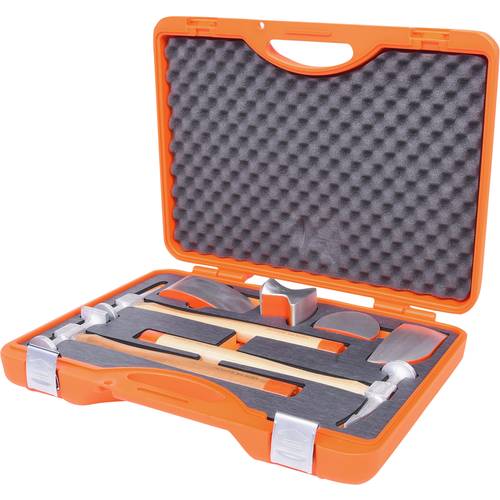 Thumbnail - KS Tools 140.2475 Aluminium-Karosserie-Ausbeul-Satz, 7-tlg