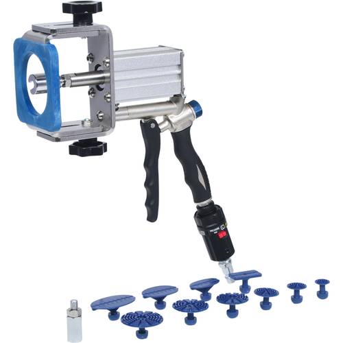 KS Tools 140.2520 Profi-Druckluft-Ausbeul-Auszieher-Satz, 12-tlg