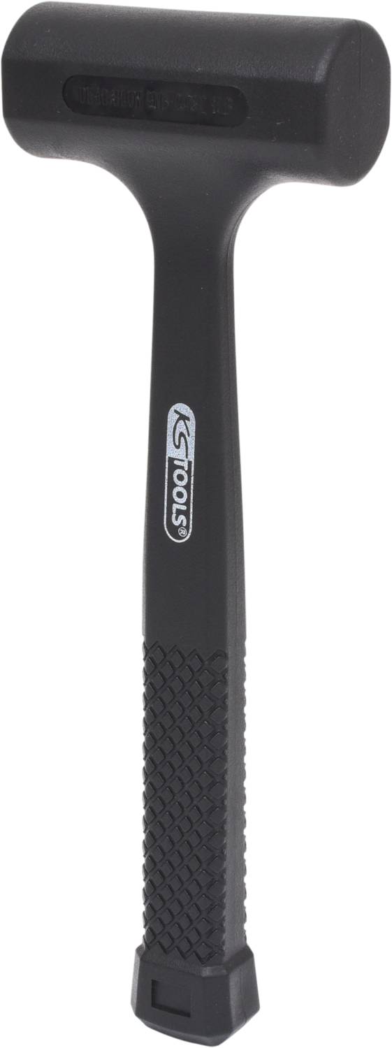 'Schwarzer Schonhammer mit Gummigriff von KS Tools, geeignet für empfindliche Oberflächen.'