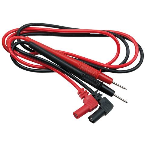 KS Tools 150.0927 Sicherheits-Messleitung Lamellenstecker 4 mm Prüfspitze 0.87 m Rot-Schwarz 1 St.