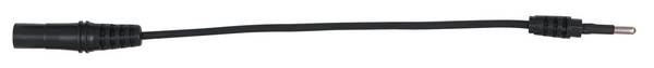 KS Tools 1500975 Verbindungskabel Buchse 4 mm - Buchse 2 mm Schwarz 1 St.