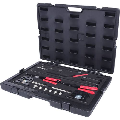 KS Tools 150.1100 Ventil Montage und Demontage Werkzeug-Satz, 44-tlg