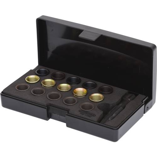 KS Tools 150.1280 Zündkerzengewinde-Reparatur-Satz, 16-tlg