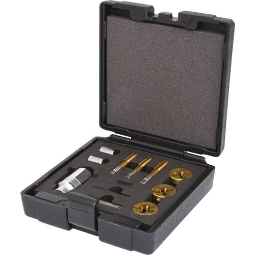 Thumbnail - 3/8 Gewindeschneid-Satz für Radmuttern- und Schrauben, 11-tlg KS Tools 150.1420