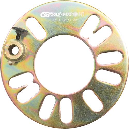 Grundplatte f.4+5-Lochteilung,2er Pack KS Tools 150.1801