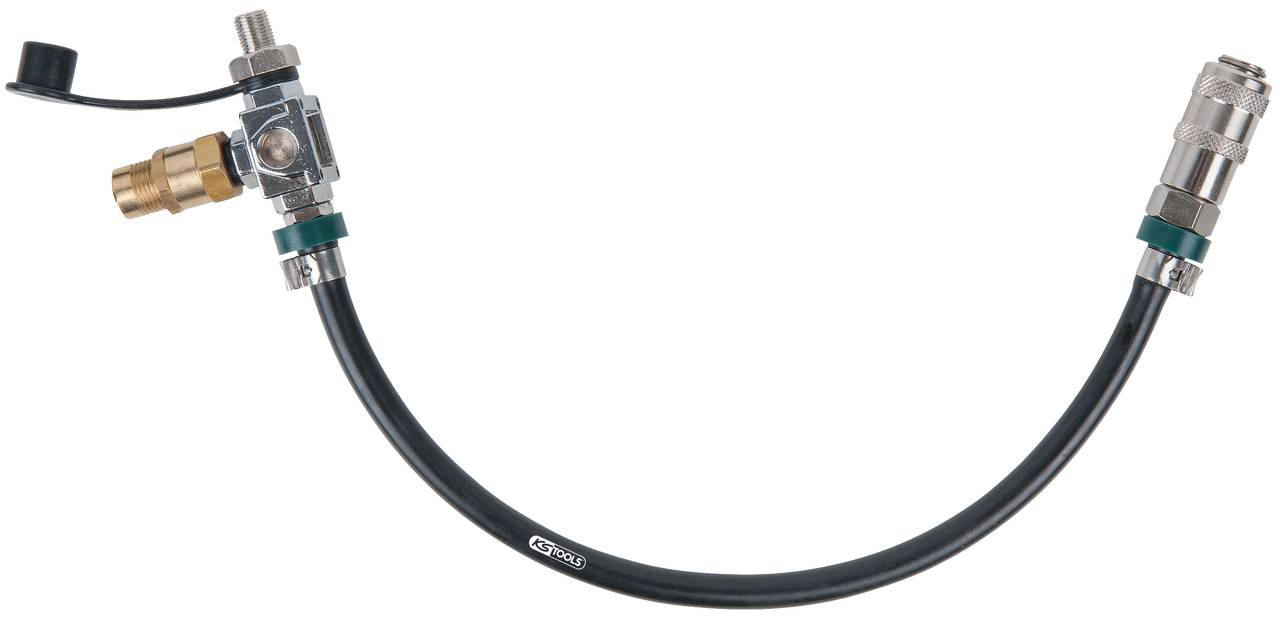 KS Tools 150.1894 Universal Lufteinlasssystem-Adapter mit Schlauch für 150.2520