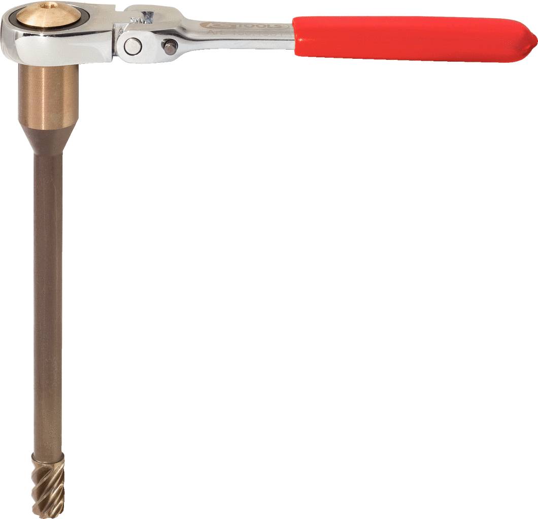 Thumbnail - KS Tools 150.1981 Reibahle für ABS-Sensoren mit abwinkelbarer Knarre, Ø 10,0 mm