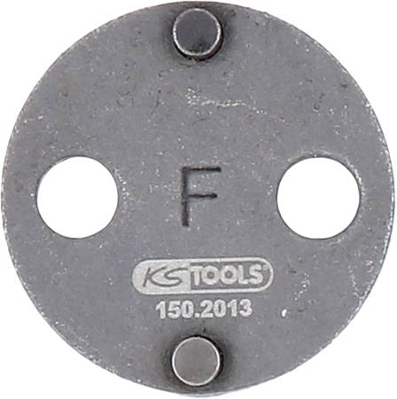 KS Tools 150.2013 Bremskolben-Werkzeug Adapter #G, Ø 30mm