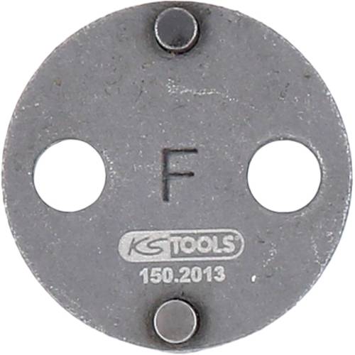 KS Tools 150.2013 Bremskolben-Werkzeug Adapter #G, Ø 30mm