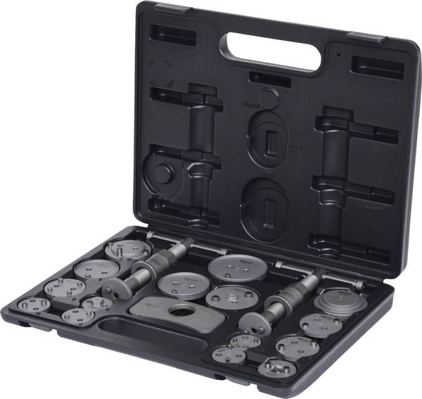 KS Tools 150.2035 Bremskolben-Rückstell-Werkzeug-Satz, 18-tlg