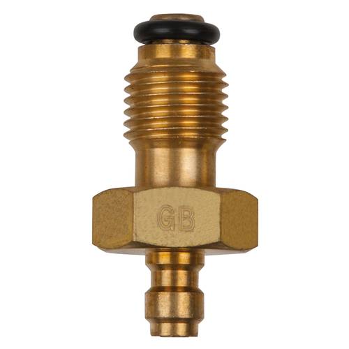 Thumbnail - KS Tools 150.2343 Adapterstück M14x1,5 Außengewinde und 1/4 Schlauchanschluss mit Dichtring