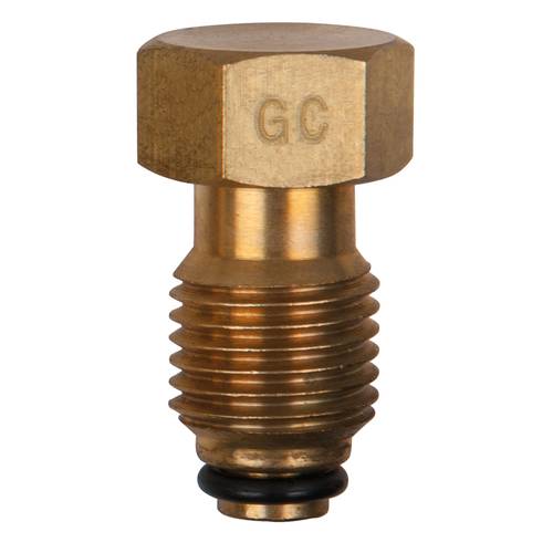 KS Tools 150.2344 Verschluss-Adapterstück M14x1,5 Außengewinde und 16 mm Sechskant mit Dichtring