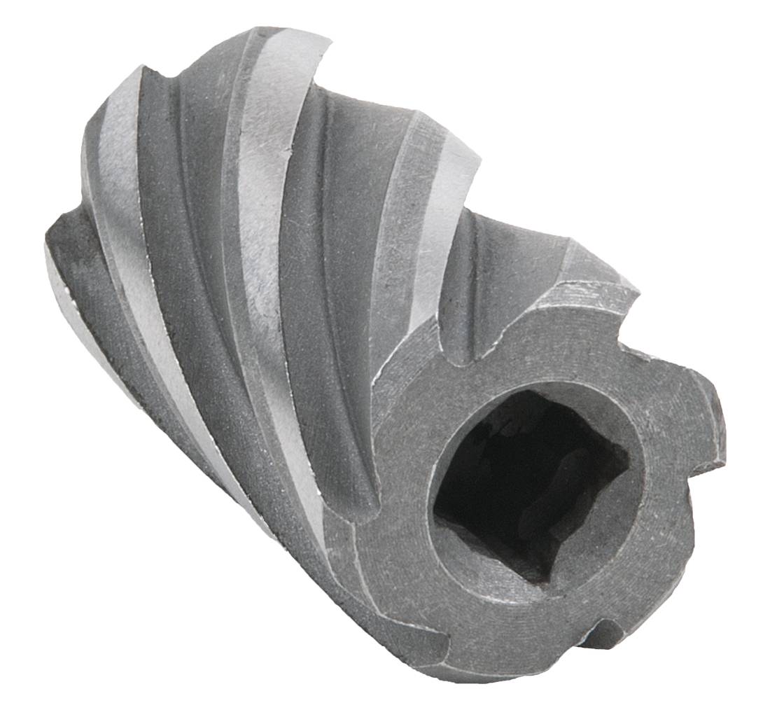 Bohrer mit spiralförmigen Schneiden zur Bearbeitung und Formgebung von Materialien, hauptsächlich für industrielle Zwecke verwendet.