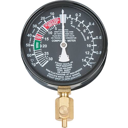 KS Tools 150.3601 Manometer Ø 92mm